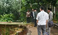 Komisi III DPRD Kota Tasikmalaya Sidak Dua Lokasi Jembatan Putus