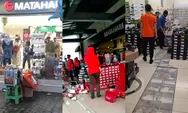 Viral, Video Kepanikan Para Pengunjung Matahari Dept Store Tasikmalaya