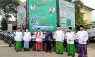 Berkah Ramadan, Bupati Tasikmalaya Bagikan 39 Motor Operasional Kerja PC DMI