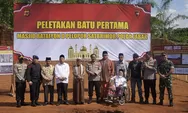 Pembangunan Masjid Batalyon D Pelopor Sat Brimob Polda Jabar Dimulai