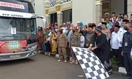 Bupati Lepas Keberangkatan 404 Jemaah Calon Haji Kabupaten Tasikmalaya