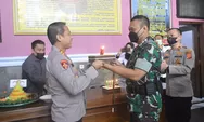 Kapolres dan Dandim 0613 Ciamis Rajut Momen Kebersamaan di Hari Bhayangkara 2022