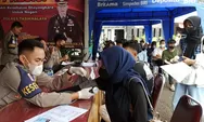 Polres Tasikmalaya Gelar Vaksinasi Drive-Thru, Genjot Capaian Booster