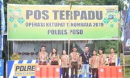 Saka Bhayangkara Polres Poso Ikut Amankan Arus Mudik Lebaran