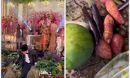 Pesta Pernikahan dengan Konsep Pasar Sayuran dan Buah-Buahan Viral di Media Sosial