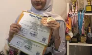 Siswi SMAN 15 Bandung, Zafira Najwa Adyaputri Raih 18 Mendali Juara Olimpiade....