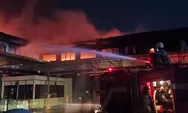 Gudang Pabrik PT Ewindo Terbakar, Petugas Diskar Kota Bandung Berjibaku Padamkan Api Hampir 5 Jam