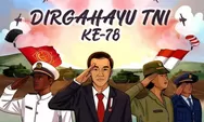 Sambut HUT TNI ke 78, Presiden Joko Widodo Sampaikan Hal ini untuk Para Tentara Nasional Indonesia