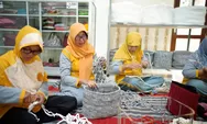 Kerajinan Rajut Berkah Jaya Tidu Tembus Dunia, Sukses Klaster Usaha Binaan BRI Ini Jadi Inspirasi Kaum Wanita