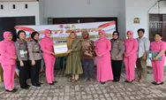 Sambut HUT Ke 75, Purnawirawan Polwan Dikunjungi Ibu Asuh di Polresta Deli Serdang