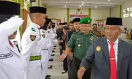 Paskibra Palas bersumpah Genggam Merah Putih ke Dada