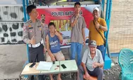 Sat Lantas Polres Batubara dan Sopir Betor Saling Informasi Di-Jumat Curhat 