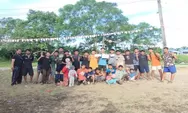 Meriahkan HUT RI ke- 78, Pemuda Dusun III Melur Gelar Turnamen Sepak Bola