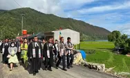 Diresmikan, Gereja HKBP Meat Di Pinggiran Danau Toba Desa Wisata