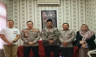 Komisioner Bawaslu Berkunjung ke Kapolresta Deli Serdang