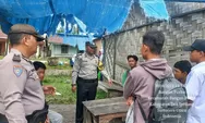 Antisipasi Tawuran, Polsek Bangun Purba Lakukan Pemeriksaan Pelajar Nongkrong di Warung