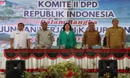 Bupati Toba Sampaikan Aspirasi kepada DPD RI Saat Berkunjung ke Kabupaten Ini