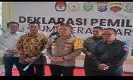 Ciptakan Pemilu Damai 2024, 18 Parpol Peserta Pemilu Deklarasi di Polda Sumut