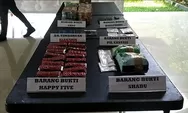 Ini Barang Bukti Berhasil Diamankan Sat Narkoba Polresta Deli Serdang Selama 7 hari kerja 