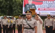 Kapolres Langkat Lantik AKP Aribowo Jadi  Kasat Reskrim