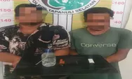 Diduga Sedang Nikmati Sabu di Rumah Kosong, Polres Tapsel Bekuk Dua Pria Ini