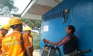 WC Umum dan Kantor Pengelolaan Pasar Baru Stabat Terindikasi Curi Arus Listrik, Petugas P2TL Putuskan Arus
