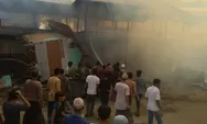 Puluhan Rangkang Pesantren Darul Ihsan Aceh Selatan Dikepung Api hingga Rata dengan Tanah