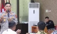 Simak Pesan Kapolres Tapsel Pada Dialog Publik Perkuat Pemilu Damai