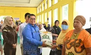 2.836 Keluarga Penerima Manfaat  di Padangsidimpuan Terima Bantuan Beras Tahap II