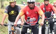 Bupati Sergai Membuka Fun Bike Sekaligus Kenalkan Wisata Arung Jeram Bah Bolon 