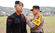 Kapolres Padangsidimpuan Pimpin Gelar Pasukan Operasi Mantap Brata Toba 2023-2024