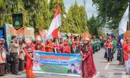 Ribuan Peserta Ikuti Pawai Budaya Hari Jadi Pemko Padangsidimpuan  