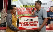 Bupati Segai Tutup Turnamen Trup Gembira, Tim Desa Pekan Tanjung Beringin Juara 1, 