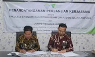 DD Kerjasama Beasiswa Mahasiswa Program Laboratorium Kewirausahaan Kantin Kontainer UIN Raden Intan Lampung