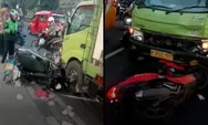  Kecelakaan Berdarah di Bekasi, Pengendara Motor Tewas Ditabrak Mobil Mabuk