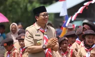 Apel Besar Hari Pramuka di Seko, Suaib Mansur: Pramuka Garda Terdepan Persatuan dan Kesatuan Bangsa