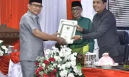 Wabup Bakhtiar Sampaikan Nota Pengantar Ranperda TA 2023