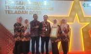 Batang Hari Menerima Penganugerahan Nakes Teladan Tingkat Nasional Tahun 2023 dari Menkes RI 