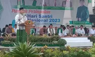 Bupati MFA Bacakan Sambutan Menteri Agama RI pada Peringatan HSN Tingkat Kabupaten Batang Hari 