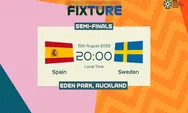 Prediksi Skor Spanyol vs Swedia Piala Dunia Wanita 2023 Semi Final, H2H, Rank FIFA, Performa Tim