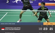 Hasil Babak 32 Besar Hongkong Open 2023 Day 2: Adnan-Nita Lolos ke 16 Besar
