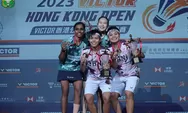 Terbaru! Head to Head Apriyani Rahayu/Siti Fadia Vs Pearly Tan/Thinaah, Terakhir di Hongkong Open 2023