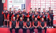 Hasil Final Kejuaraan Dunia Beregu Junior 2023, Indonesia Dilibas China
