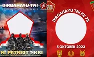 8 Link Twibbon HUT TNI ke 78 Tahun 2023 Gratis, Desain Terbaru dan Mudah Didownload