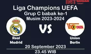 Jadwal Acara SCTV Rabu 20 September 2023: Real Madrid vs Union Berlin, Bidadari Surgamu, Cinta Setelah Cinta