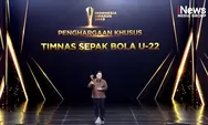 Erick Thohir Terima Penghargaan untuk Timnas Indonesia di Ajang Indonesia Awards 2023