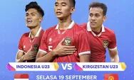 Prediksi Skor dan Susunan Pemain Indonesia vs Kirgistan di Asian Games 2023