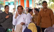 Rajin Kunjungi Kota Cilegon, Presiden Jokowi Tinjau Harga Cabai di Pasar Tradisional Kranggot 
