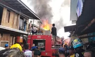 4 Rumah Warga di Pangeran Antasari Hangus Terbakar