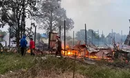 Kebakaran Kembali Terjadi, 3 Rumah Dinas Hangus dan 1 Asrama